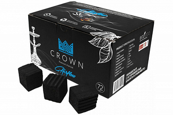 Crown AirFlow  25мм, 72шт/уп - уголь для кальяна